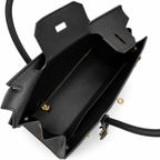 Birkin Style 25/30 Sellier in Noir Epsom Leather (Gold Hardware)