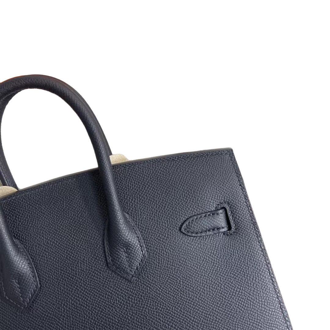 Birkin 25 Sellier 89 Black Epsom Gold Hardware