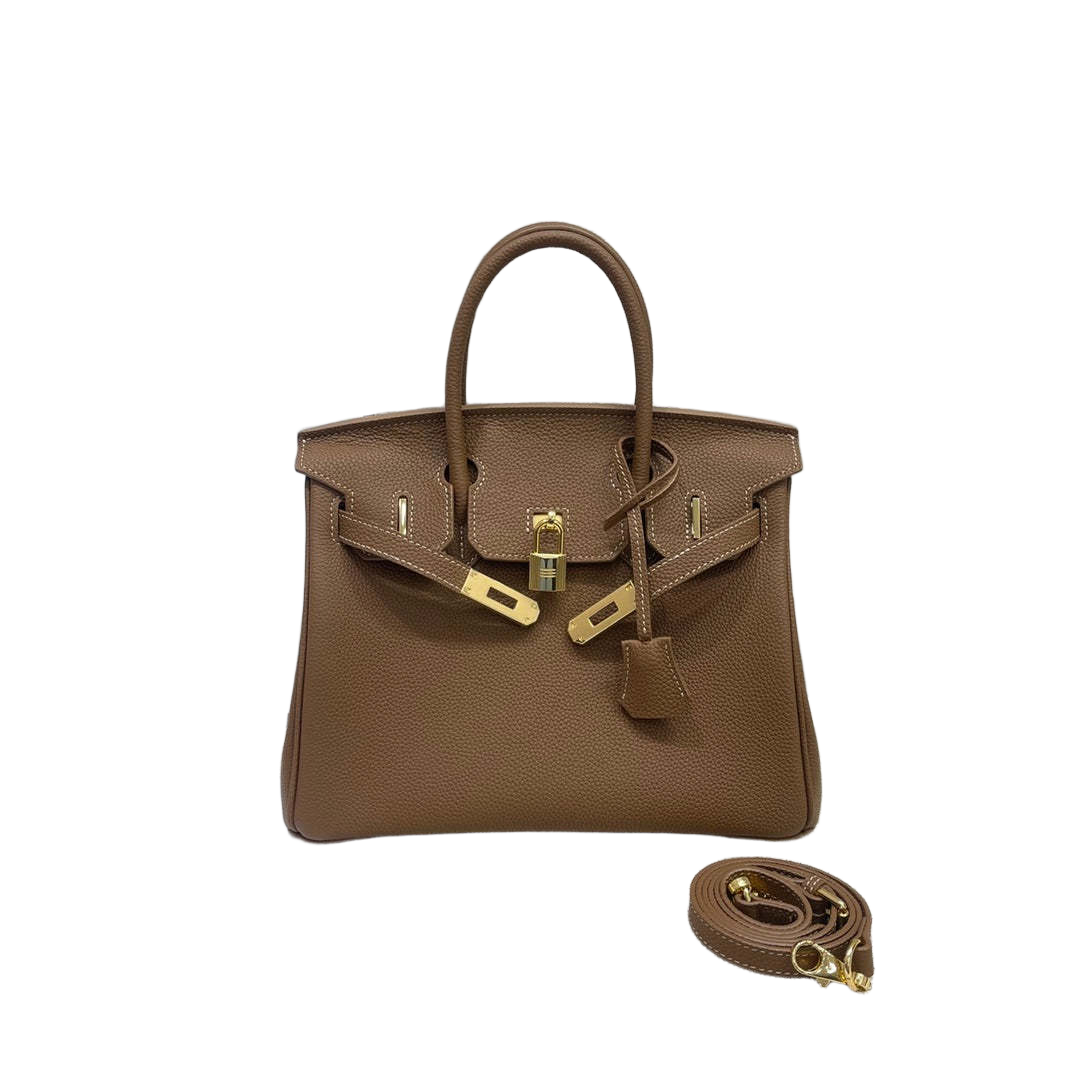 Etoupe Epsom Birkin 25 Sellier Palladium Hardware