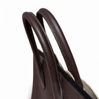 Large Birkin HAC 40cm Men's Tote in Premium Chocolate Brown Togo Cowhide