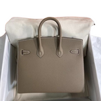 Birkin 25 Sellier 18 Etoupe Epsom Gold Hardware