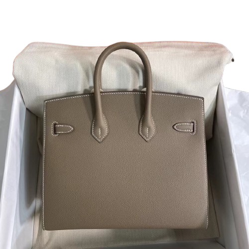 Birkin 25 Sellier 18 Etoupe Epsom Gold Hardware