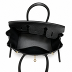 Birkin 30 Retourne in Noir Togo Leather (Gold Hardware)