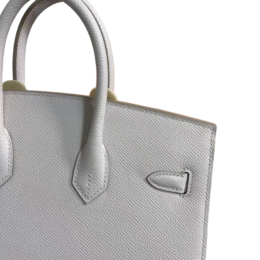 Hermès Birkin 25 Sellier Mauve Pale Epsom Silver Hardware