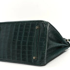Birkin Vert Titien Matte Alligator Gold Hardware