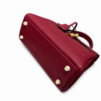 Kelly Sellier 20cm & 25cm & 28cm Rouge H Togo Leather Gold Hardware Women Handbag