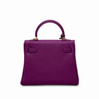Kelly Sellier 20cm & 25cm & 28cm Anémone Togo Leather Gold Hardware Women Handbag