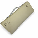 Kelly Cut 31 Clutch Epsom Leather Picture Windbreaker Gray