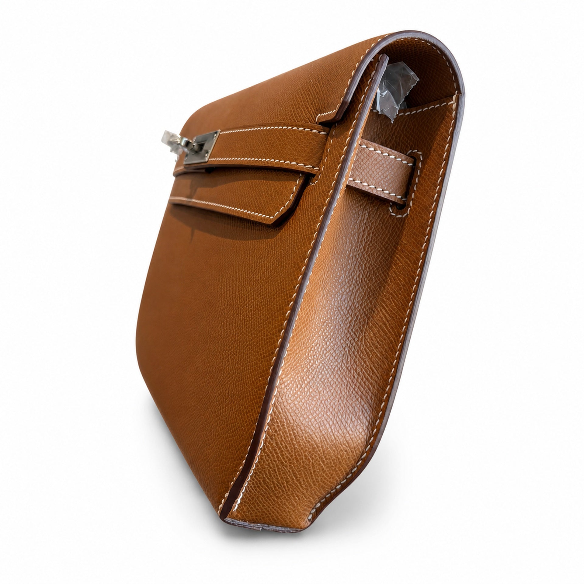 Kelly Depeches 25 clutch, Epsom leather (with additional shoulder strap), can be worn cross-body, can be carried by hand or on the wrist, daily needs, seamless switch between business/leisure - centra