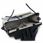 Hermers' popular herbag 31cm is designed to be inspired by saddle bags. The body of the bag is made of canvas, and the inseam, shoulder straps and handle are made of leather. The appearance is very si