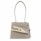 Kelly Desordre 20cm Sellier double-sided Epsom original palm print leather ck18 elephant gray Etoupe gold buckle GHw top hand sewing