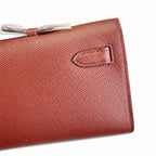 Kelly Cut 31 Clutch Epsom Leather Picture Burgundy