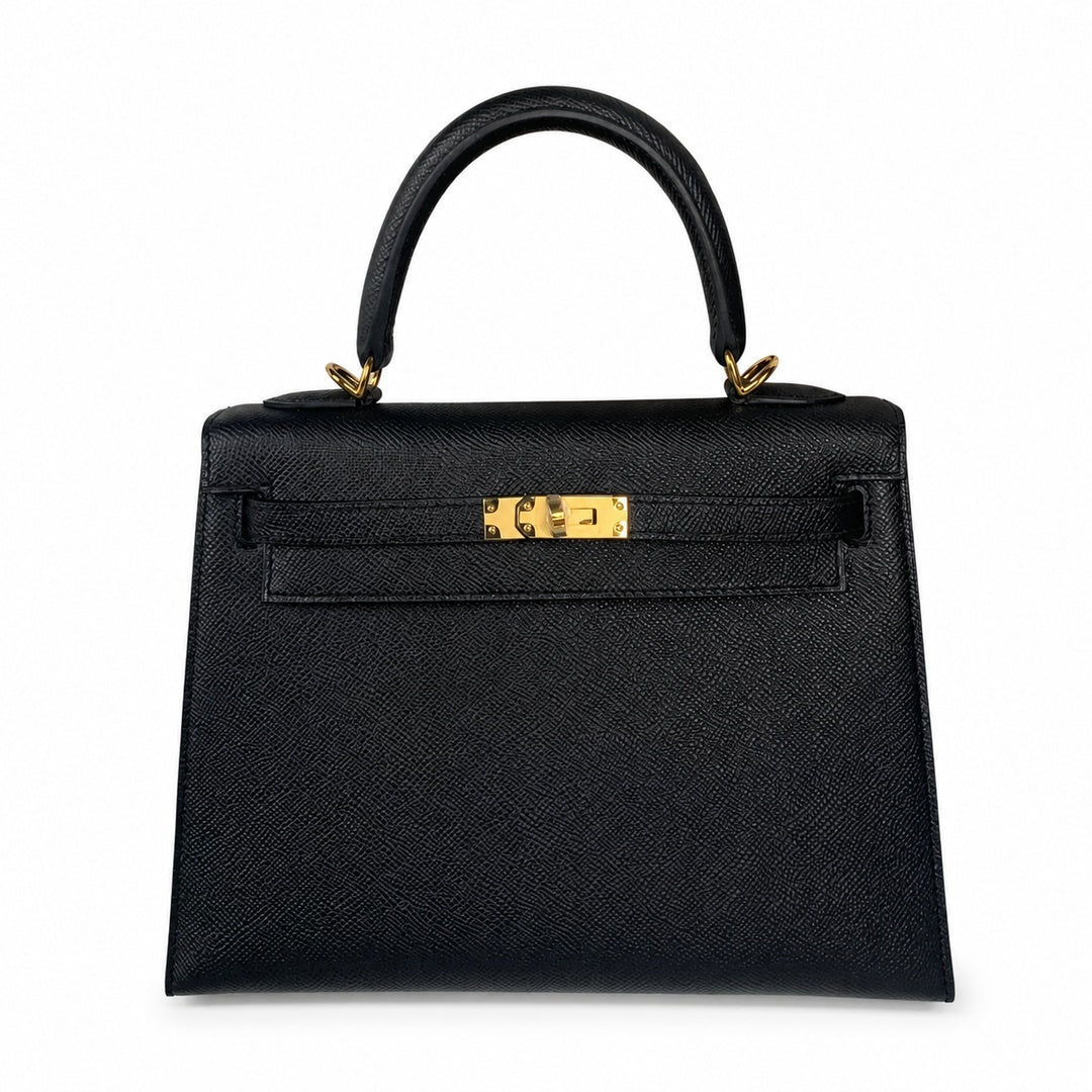 Customer order💕kelly25 black epsom gold buckle handmade