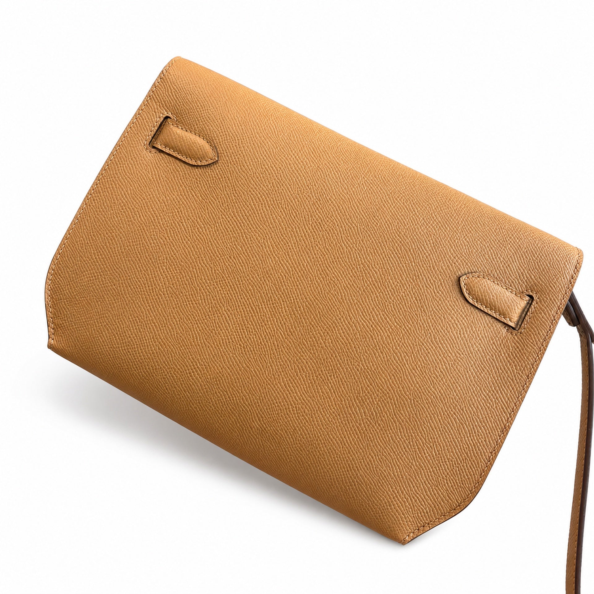 Kelly Depeches 25 clutch, Epsom leather (with additional shoulder strap), can be worn cross-body, can be carried by hand or on the wrist, daily needs, seamless switch between business/leisure - centra
