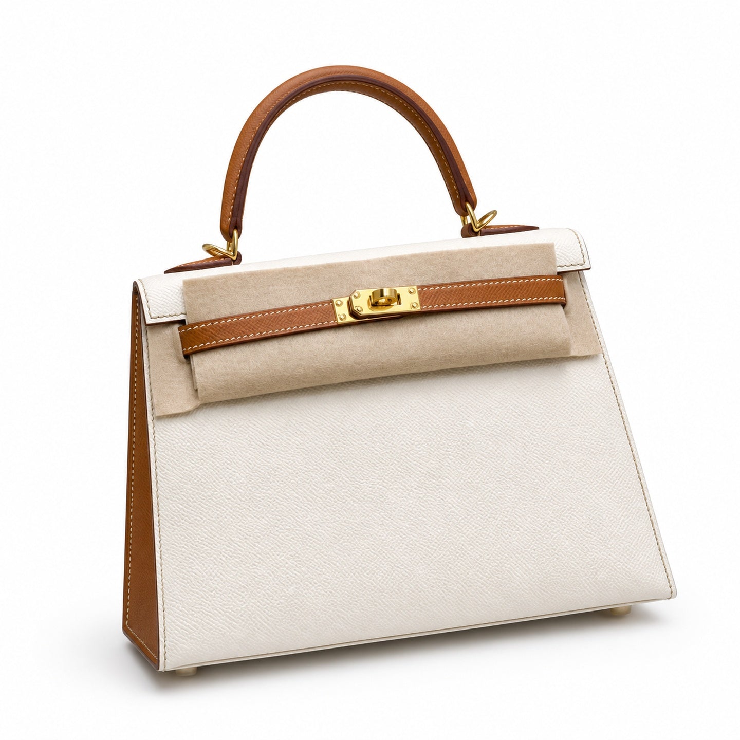 epsom kelly series Kelly25 / Kelly second generation golden brown with milkshake white, milkshake white with golden brown [color]