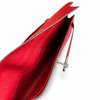 Kelly Cut 31 Clutch Epsom Leather Picture Red