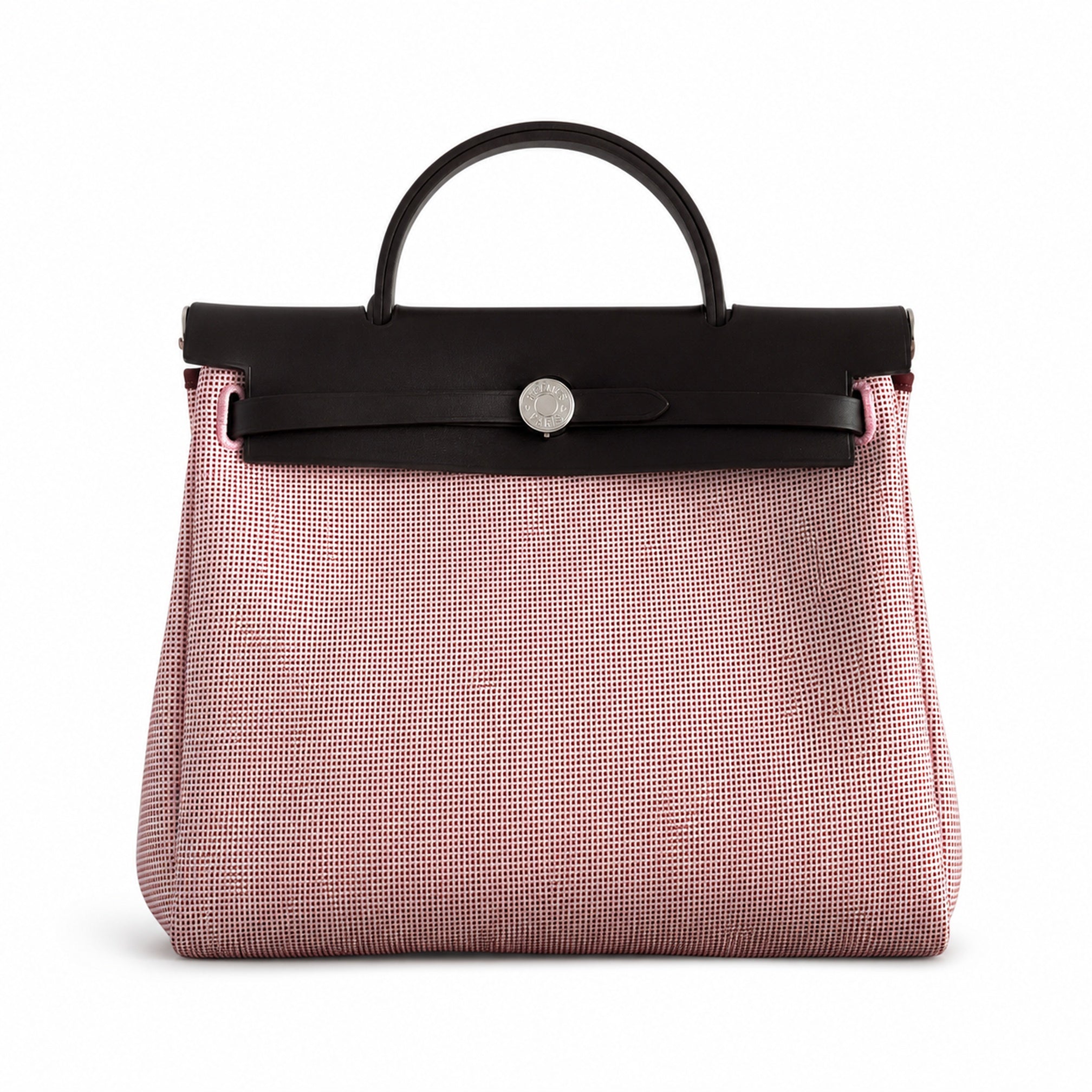 Hermers' popular herbag 31cm is designed to be inspired by saddle bags. The body of the bag is made of canvas, and the inseam, shoulder straps and handle are made of leather. The appearance is very si