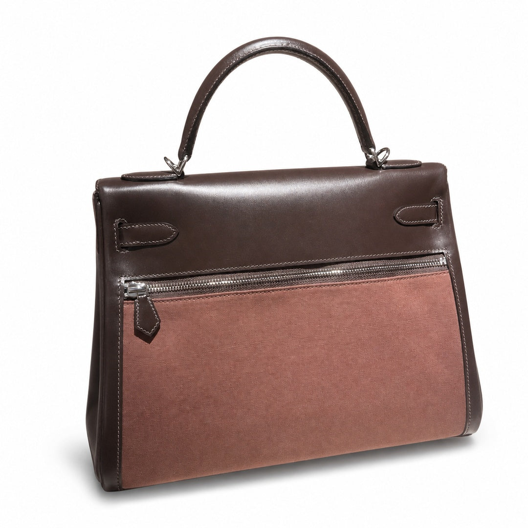 New limited edition 😍😍 32Kelly Lakis BOX patchwork, ebony color🪵 silver buckle. The old money style series is low-key and noble. It exudes an elegant and retro temperament from the inside out. It is n