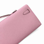 Kelly cut 31 handbag epsom mallow purple silver buckle ready stock