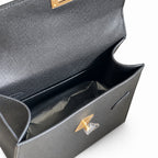 Latest new style 🆕 kelly latest style FW 2022 double-sided kelly epsom leather double-sided irregular design bold change new look more handsome and stylish black gold buckle