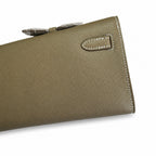 Kelly Cut 31 Clutch Epsom Leather Picture Elephant Gray