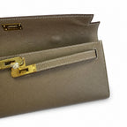 Kelly Cut 31 handbag Epsom leather picture elephant gray ready stock