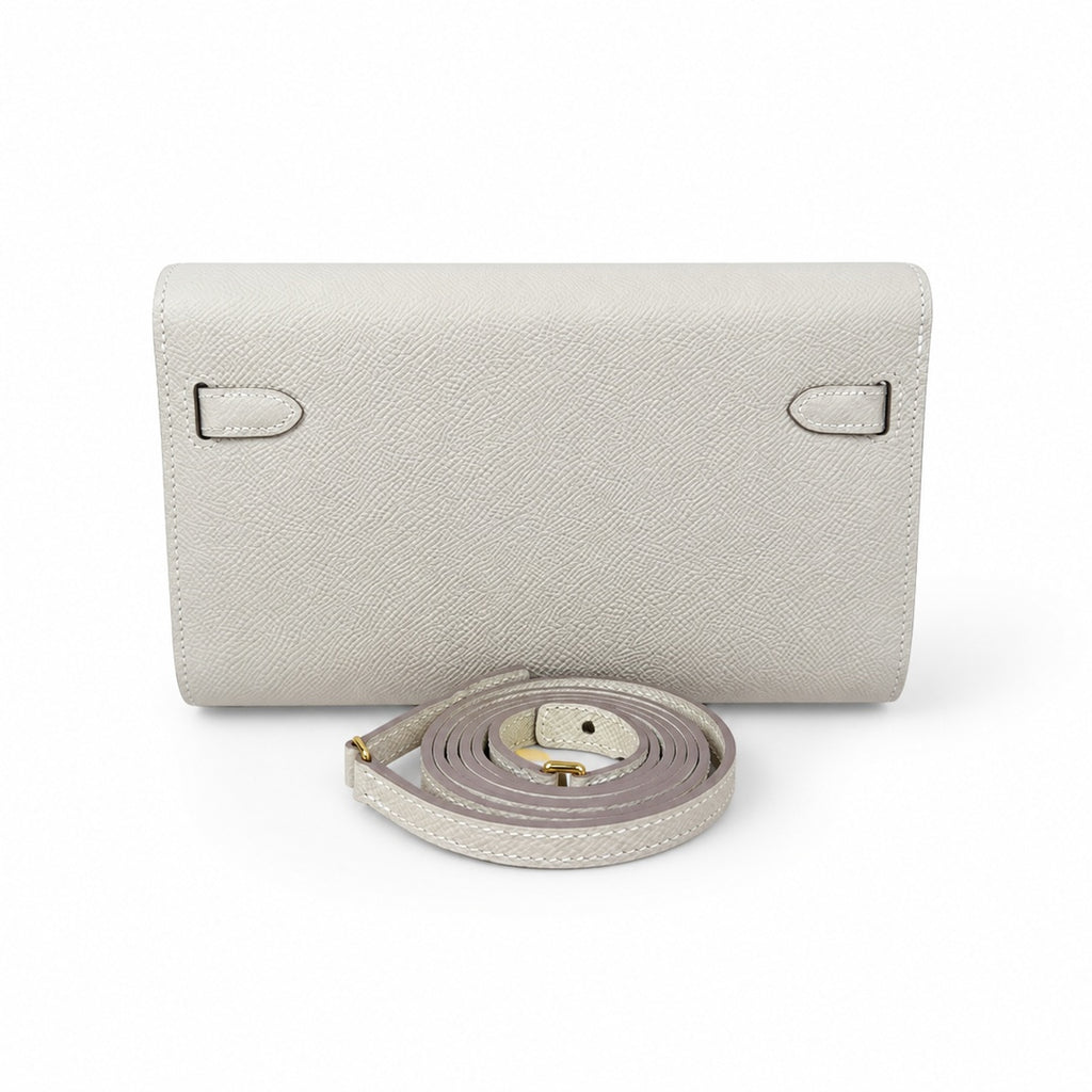 Kelly woc epsom, milkshake platinum buckle, Hass leather, handmade wax thread, all-steel hardware, top-selling market currency