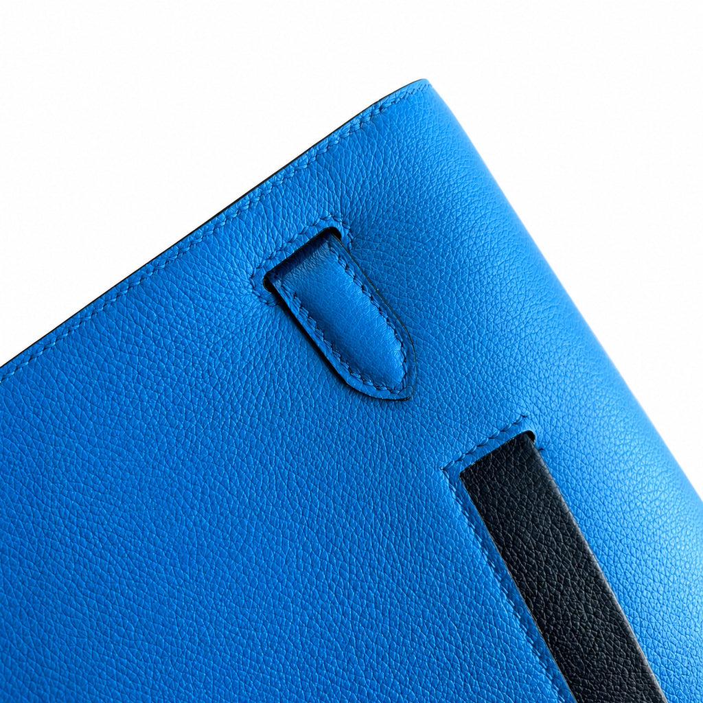 Kelly Depeches 25 clutch, Evercolor leather (with additional shoulder strap), can be worn cross-body, can be carried by hand or on the wrist, daily needs, seamless switch between business/leisure - ce