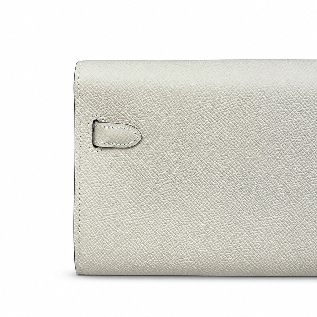 Kelly woc epsom, milkshake platinum buckle, Hass leather, handmade wax thread, all-steel hardware, top-selling market currency