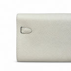 Kelly woc epsom, milkshake platinum buckle, Hass leather, handmade wax thread, all-steel hardware, top-selling market currency