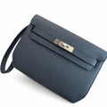 Kelly Depeches 25 clutch, Epsom leather (with additional shoulder strap), can be worn cross-body, can be carried by hand or on the wrist, daily needs, seamless switch between business/leisure - centra