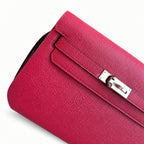 Kelly Depeches 25 clutch, Togo leather (with additional shoulder strap), can be worn cross-body, can be carried by hand or on the wrist, daily needs, seamless switch between business/leisure - central