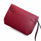 Kelly Depeches 25 clutch, Epsom leather (with additional shoulder strap), can be worn cross-body, can be carried by hand or on the wrist, daily needs, seamless switch between business/leisure - centra