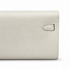 Kelly woc epsom, milkshake platinum buckle, Hass leather, handmade wax thread, all-steel hardware, top-selling market currency
