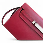 Kelly Depeches 25 clutch, Epsom leather (with additional shoulder strap), can be worn cross-body, can be carried by hand or on the wrist, daily needs, seamless switch between business/leisure - centra