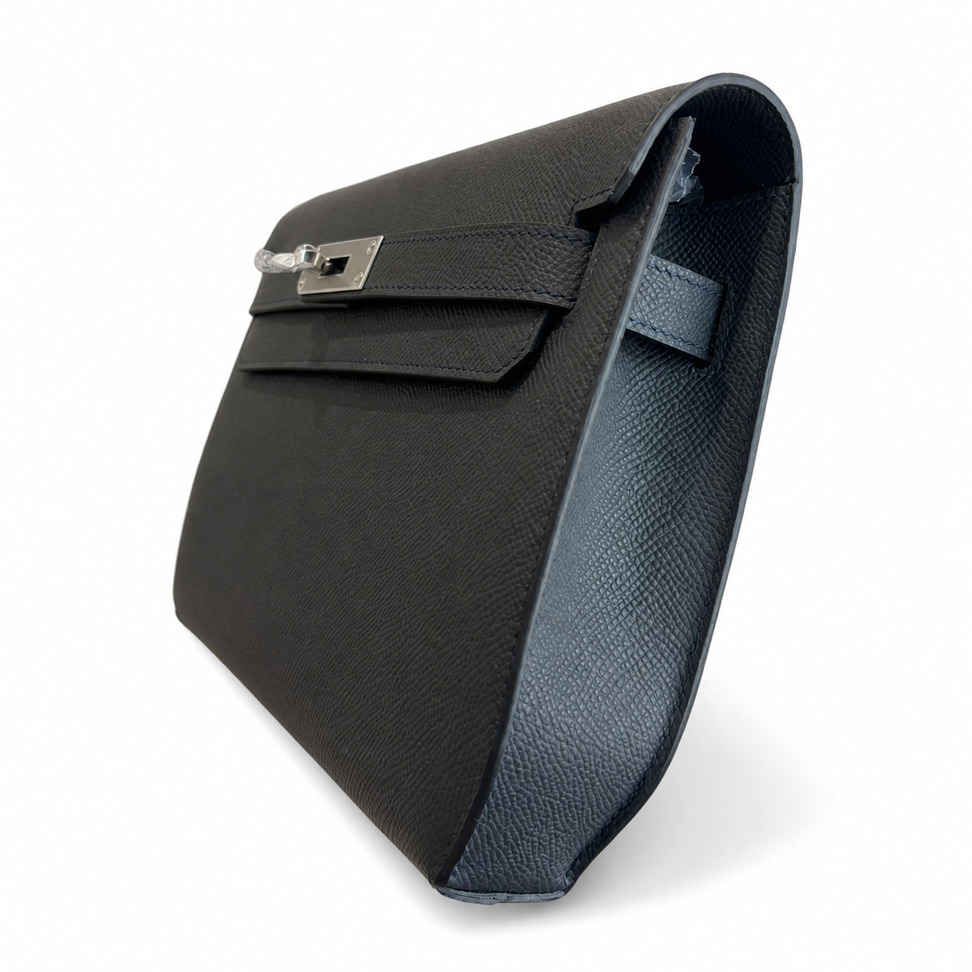 Kelly Depeches 25 clutch, Epsom leather (with additional shoulder strap), can be worn cross-body, can be carried by hand or on the wrist, daily needs, seamless switch between business/leisure - centra