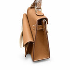 Kelly Desordre 20cm Sellier double-sided Epsom original palm print leather ck37 golden brown Gold gold buckle GHW top hand sewing
