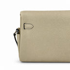 🆕 In stock Kelly Messenger messenger bag for men and women, gray silver buckle for windbreaker, imported leather, all-steel hand-waxed thread, the highest cost-effectiveness on the Internet. The class