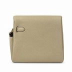 🆕 In stock kelly messenger messenger bag for men and women, gray gold buckle for windbreaker, imported leather, all-steel hand-waxed thread, the highest cost-effectiveness on the Internet. The classic