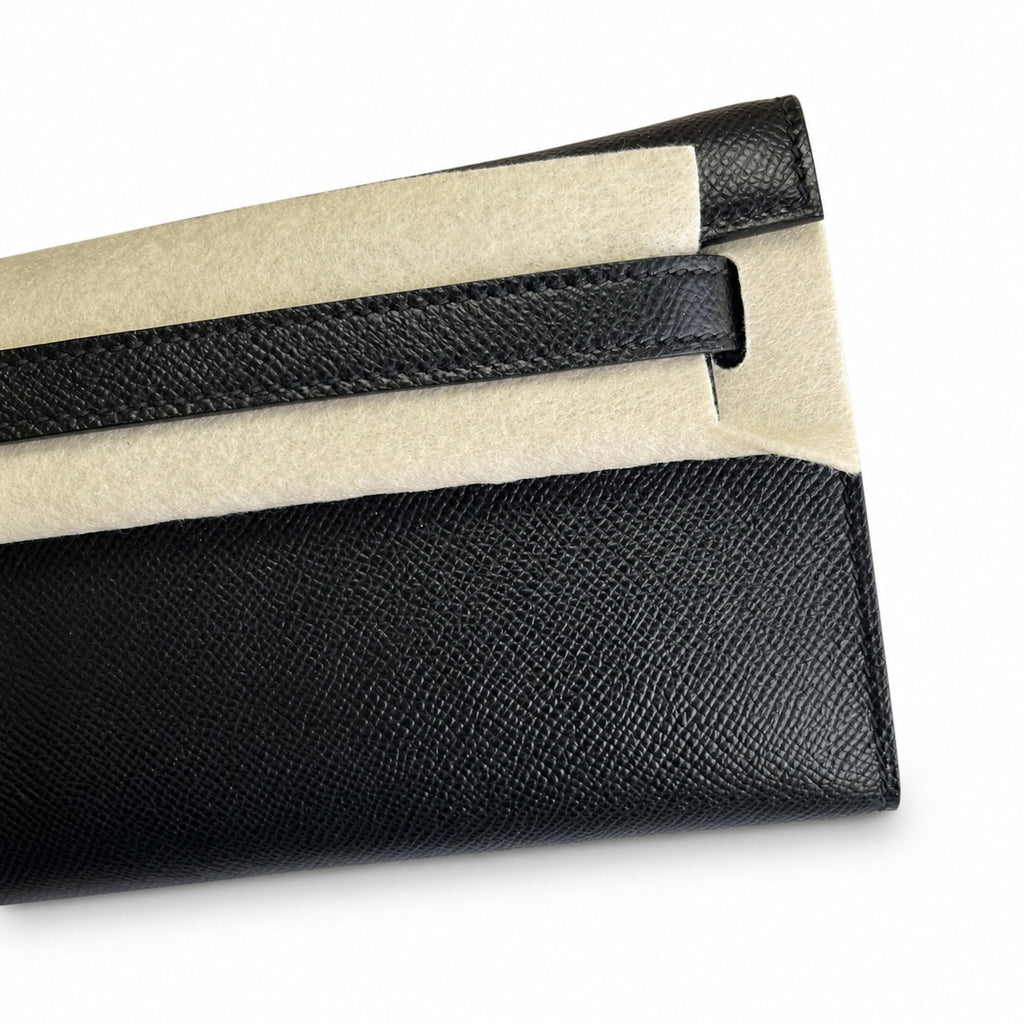 Kelly Cut 31 handbag Epsom leather picture black ready stock