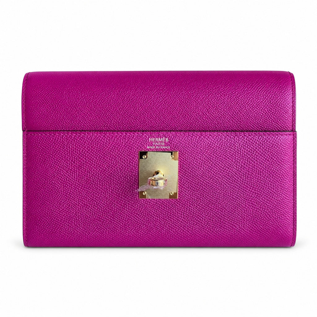 Custom order💕kelly28 L3 rose purple epsom gold buckle, fully hand-sewn with wax thread✈✈