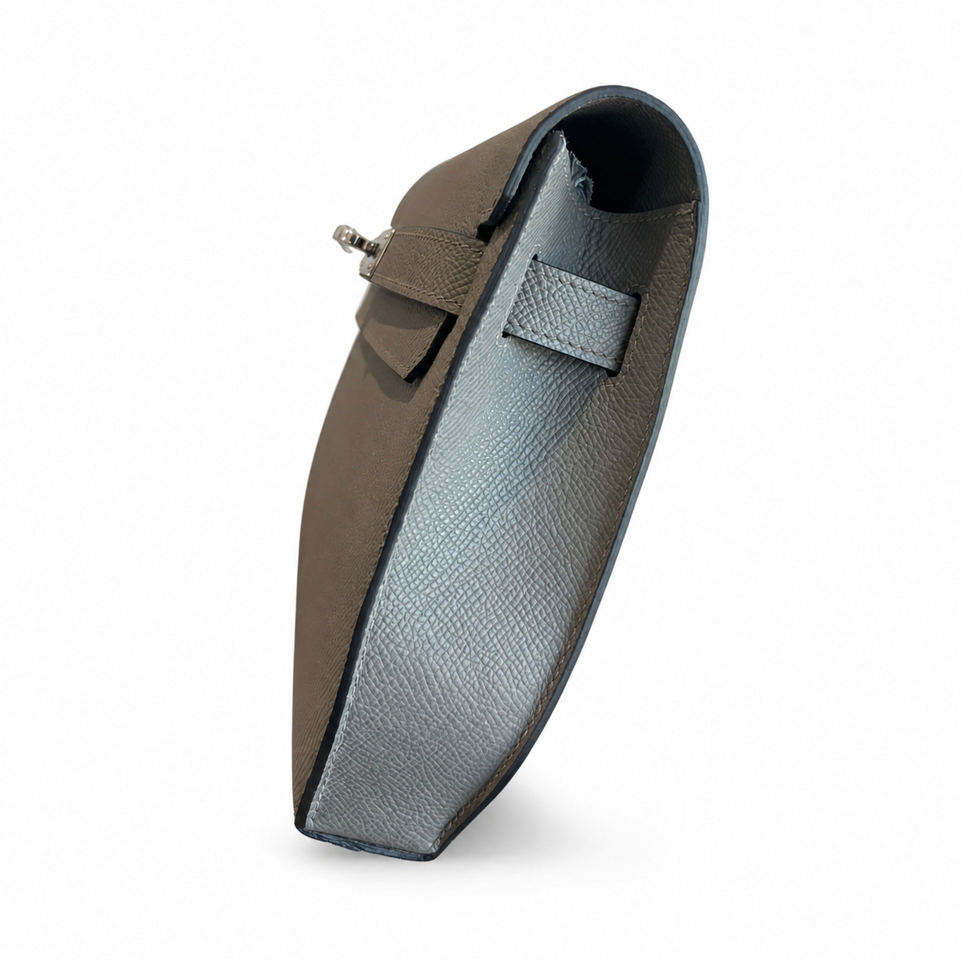 Kelly Depeches 25 clutch, Epsom leather (with additional shoulder strap), can be worn cross-body, can be carried by hand or on the wrist, daily needs, seamless switch between business/leisure - centra