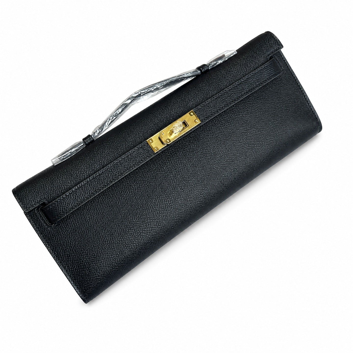 Kelly Cut 31 handbag Epsom leather picture black ready stock