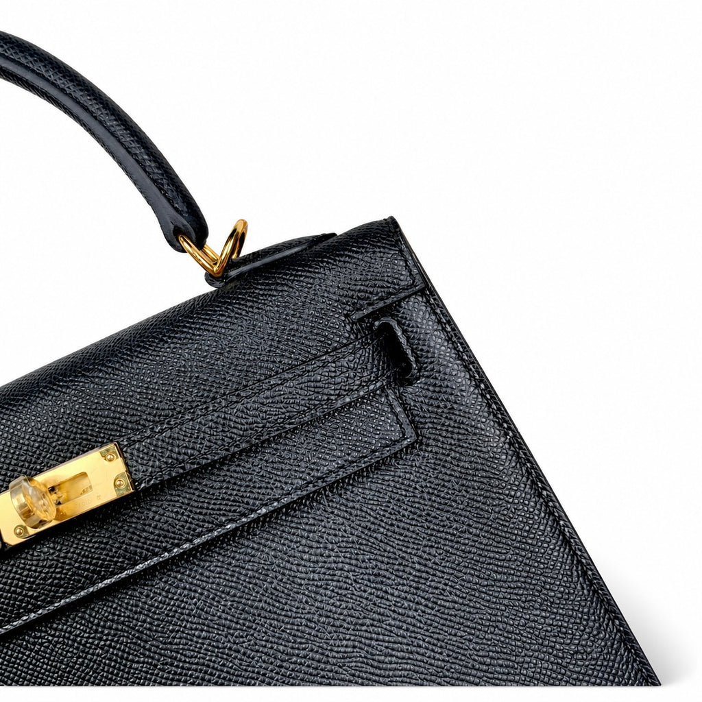 Customer order💕kelly25 black epsom gold buckle handmade
