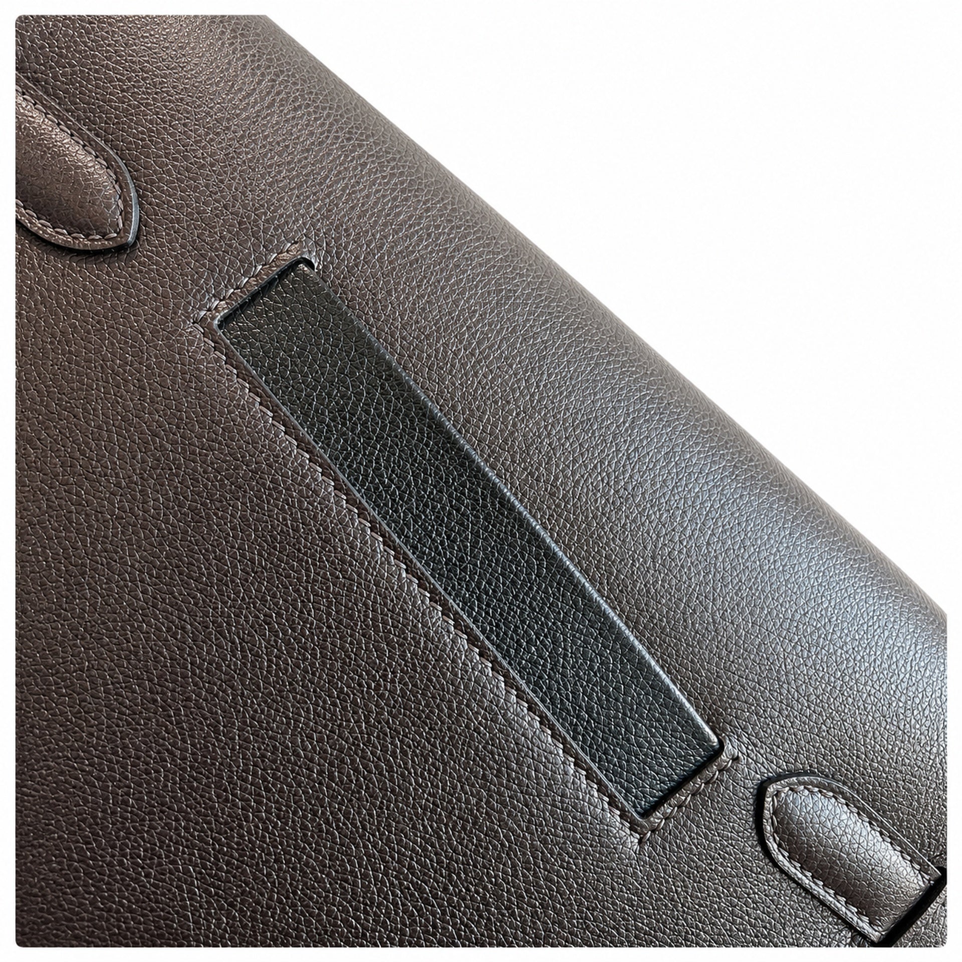 Kelly Depeches 25 clutch, Evercolor leather (with additional shoulder strap), can be worn cross-body, can be carried by hand or on the wrist, daily needs, seamless switch between business/leisure - ce
