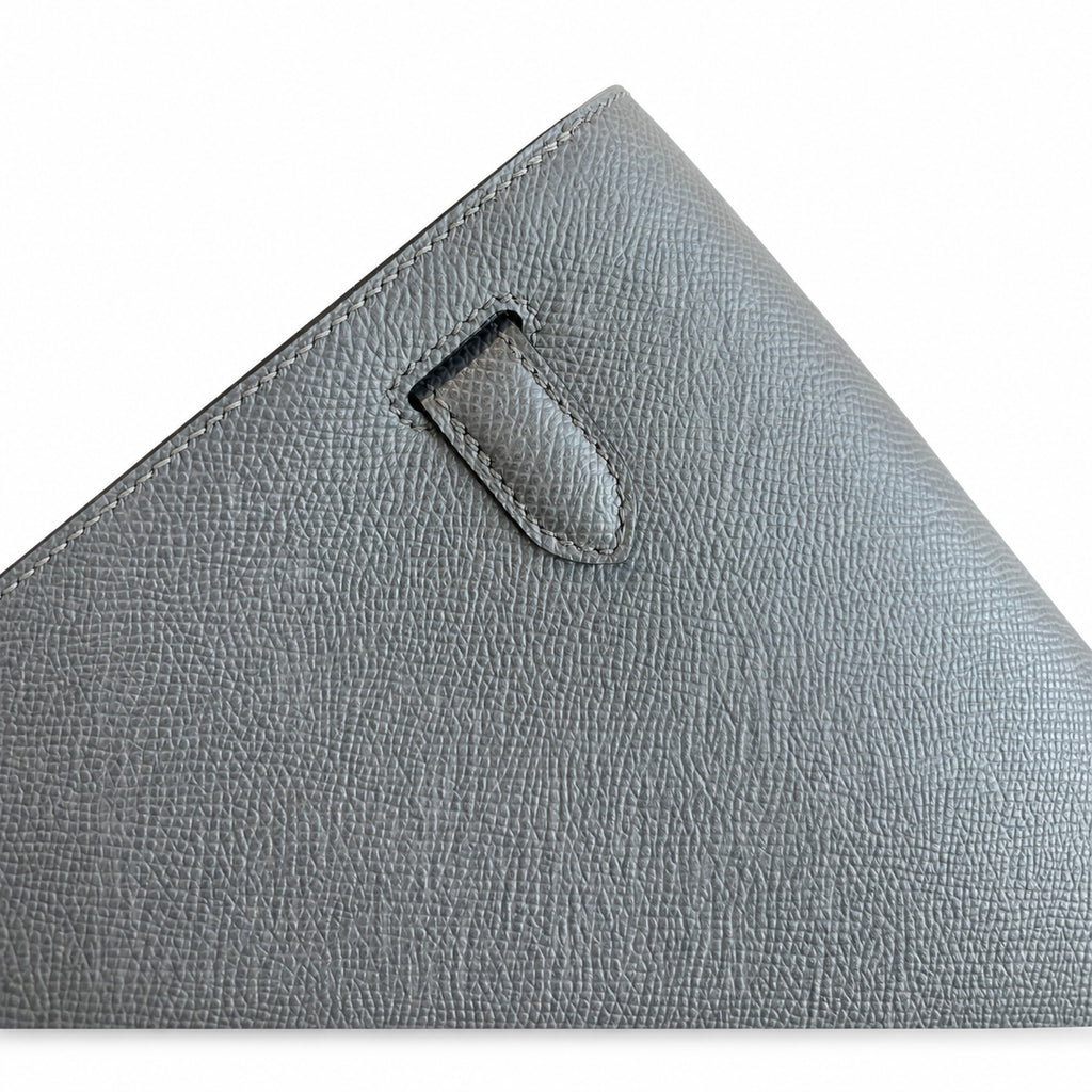 Kelly Depeches 25 clutch, Epsom leather (with additional shoulder strap), can be worn cross-body, can be carried by hand or on the wrist, daily needs, seamless switch between business/leisure - centra