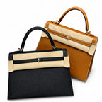 Kelly 25, imported Epsom, four diamond colors