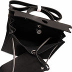 Herbag 31Cm pure black (universal version for both men and women, the most academic bag God's name: Her bag) real shot upgraded version detail picture It has one more back pocket than the original Kel