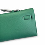 Kelly Cut 31 Clutch Epsom Leather Picture Malachite Green