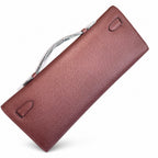Kelly Cut 31 Clutch Epsom Leather Picture Burgundy
